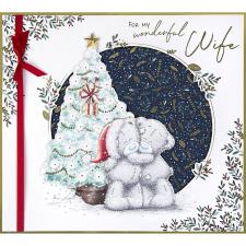Wife Me to You Bear Large Boxed Christmas Card