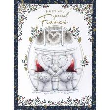 Fiancé Me to You Bear Boxed Christmas Card