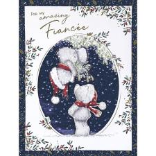 Amazing Fianc&#233;e Me to You Bear Boxed Christmas Card