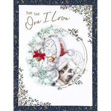 One I Love Me to You Bear Boxed Christmas Card