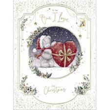 One I Love Me to You Bear Boxed Christmas Card