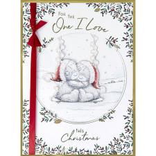 One I Love Me to You Bear Large Boxed Christmas Card