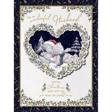 Wonderful Husband Me to You Bear Christmas Card