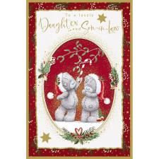 Lovely Daughter &amp; Son-In-Law Me to You Bear Christmas Card