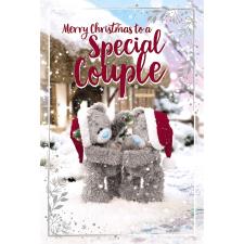 3D Holographic Special Couple Me to You Bear Christmas Card