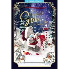 3D Holographic Wonderful Son Me to You Bear Christmas Card