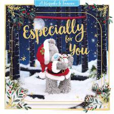 3D Holographic Keepsake Especially For You Me to You Bear Christmas Card