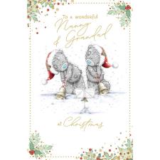 Wonderful Nanny & Grandad Me to You Bear Christmas Card