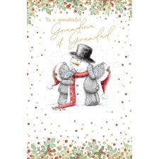 Wonderful Grandma & Grandad Me to You Bear Christmas Card