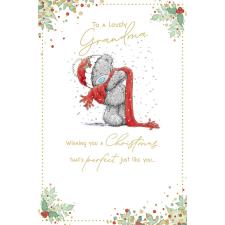 Lovely Grandma Me to You Bear Christmas Card