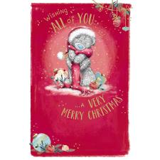 To All Me to You Bear Christmas Card