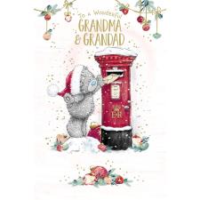 Grandma & Grandad Me to You Bear Christmas Card