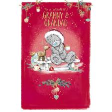 Granny & Grandad Me to You Bear Christmas Card