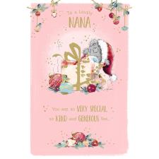 Nana Me to You Bear Christmas Card