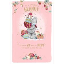 Granny Me to You Bear Christmas Card