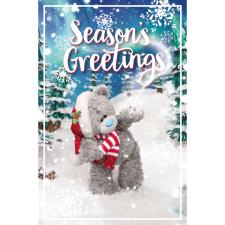 Seasons Greetings Photo Finish Me to You Bear Christmas Card