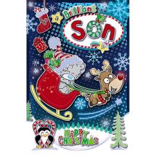 Son My Dinky Me to You Bear Christmas Card
