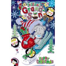 Grandson My Dinky Me to You Bear Christmas Card