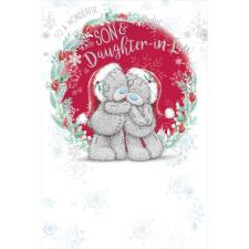 Wonderful Son & Daughter In Law Me to You Bear Christmas Card