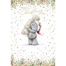 Merry Christmas To You Me to You Bear Christmas Card
