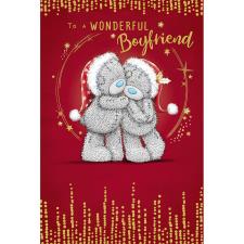 Wonderful Boyfriend Me to You Bear Christmas Card