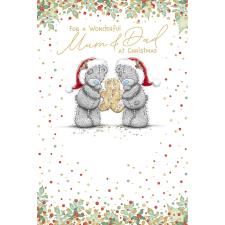 Wonderful Mum & Dad Me to You Bear Christmas Card