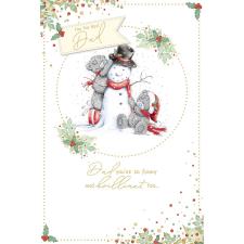 Best Dad Me to You Bear Christmas Card