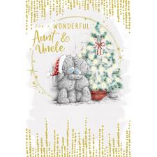 Wonderful Aunt & Uncle Me to You Bear Christmas Card