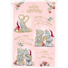 Girlfriend Verse Me to You Bear Christmas Card