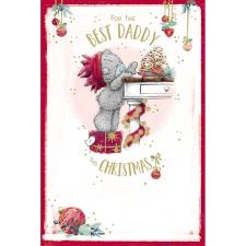 Best Daddy Me to You Bear Christmas Card