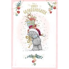 Granddaughter with Gifts Me to You Bear Christmas Card
