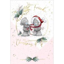 Special Friend Me to You Bear Christmas Card