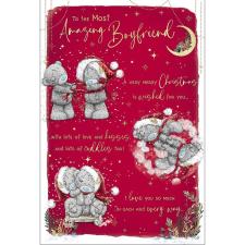 Amazing Boyfriend Verse Me to You Bear Christmas Card