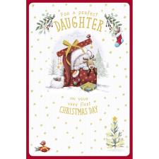 Daughter&#39;s 1st Christmas Me to You Bear Christmas Card