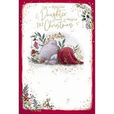 Special Daughter&#39;s 1st Christmas Me to You Bear Christmas Card