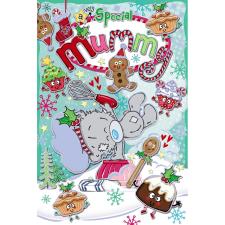 Mummy My Dinky Me to You Bear Christmas Card