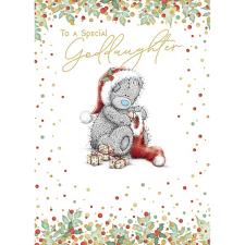 Special Goddaughter Me to You Bear Christmas Card