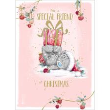 Special Friend Me to You Bear Christmas Card