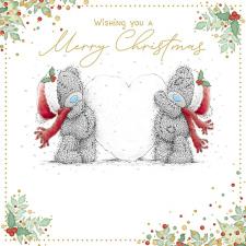 Merry Christmas Me to You Bear Christmas Card