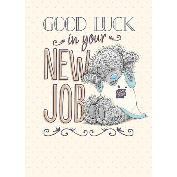  Good  Luck  in New Job Me  to You Bear Card A01SS436 Me  