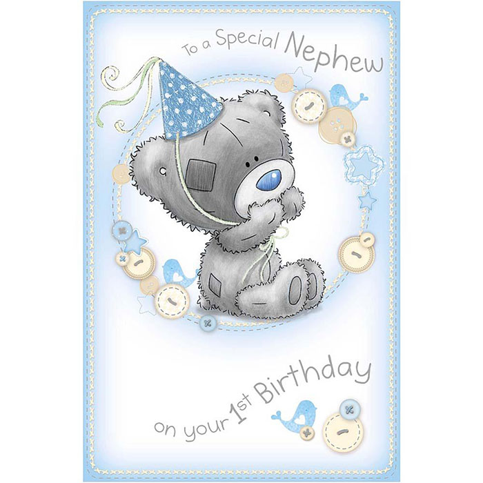 Nephew on First Birthday Me to You Bear Card (A92MS006) : Me to You ...