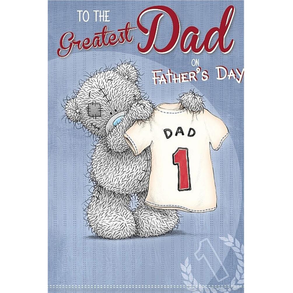 Greatest Dad Me To You Bear Fathers Day Card F01mn031 Me To You Bears Online Store