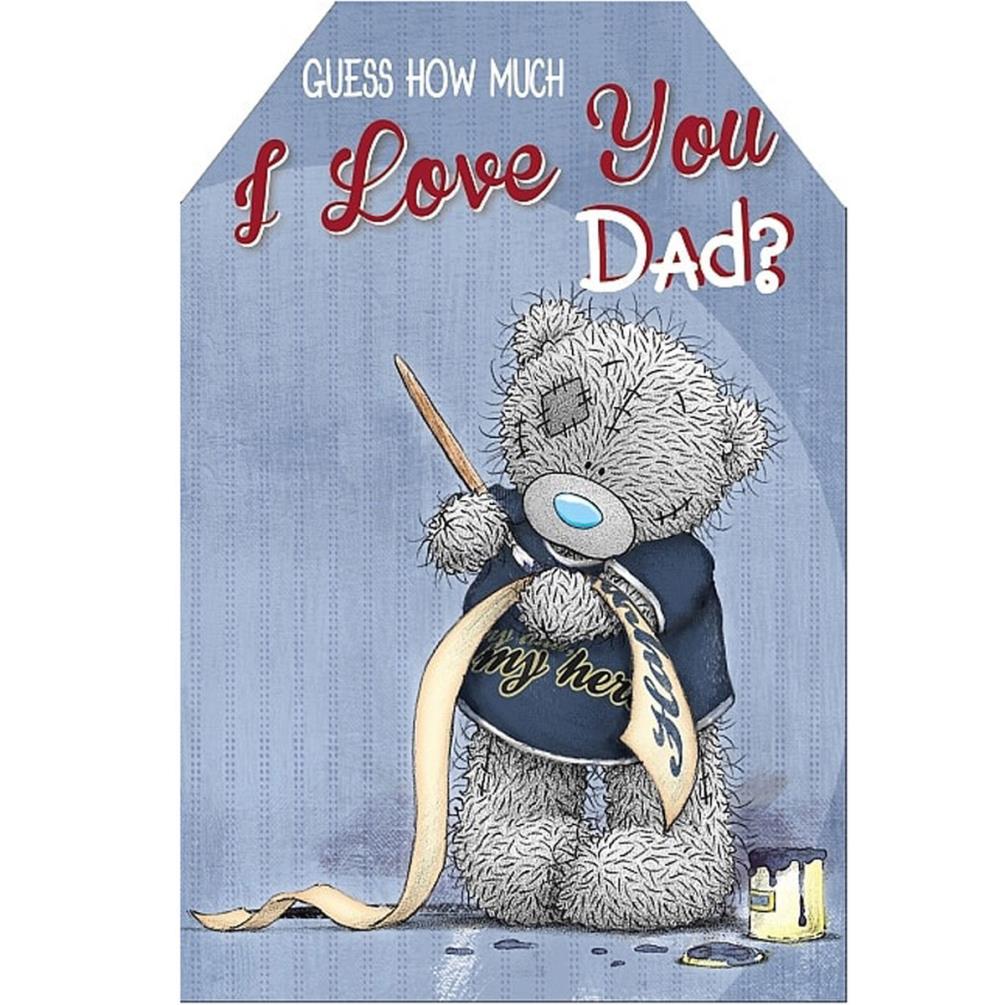 I Love You Dad Me to You Bear Fathers Day Card (F01MU012) : Me to You