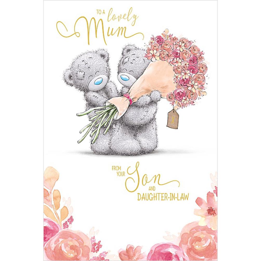 Mum From Son and Daughter In Law Me to You Bear Mother's Day Card ...