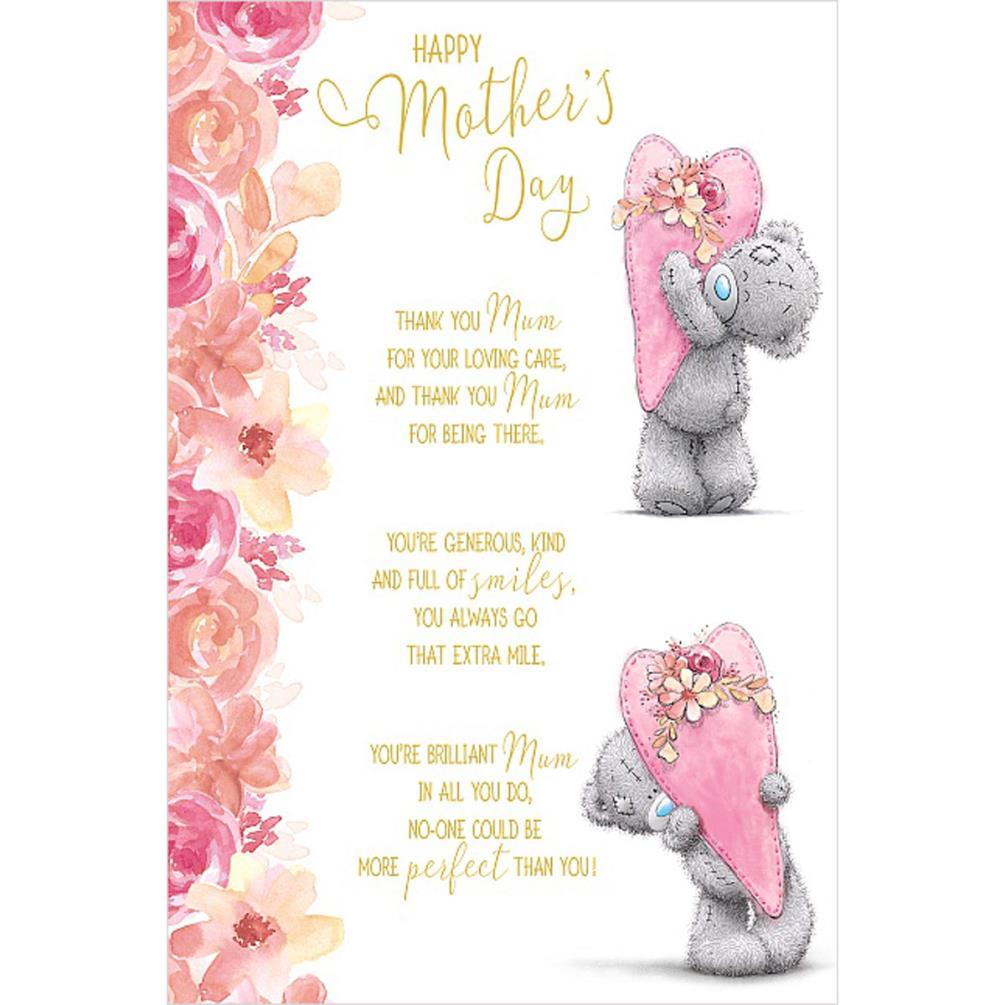 Hearts Verse Me to You Bear Mothers Day Card (MSM01040) : Me to You ...