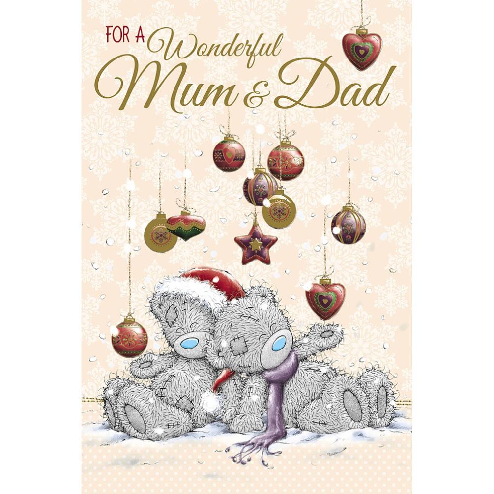 Me To You Christmas Cards Wonderful Mum And Dad Me to You Bear Christmas Card (X01MN144) : Me to