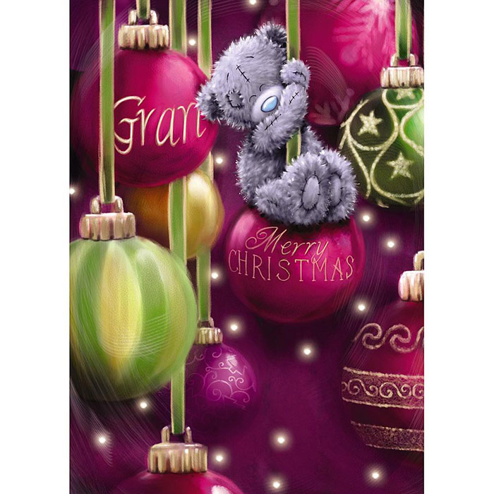 Gran Me to You Bear Christmas Card (X77SS013) : Me to You Bears Online