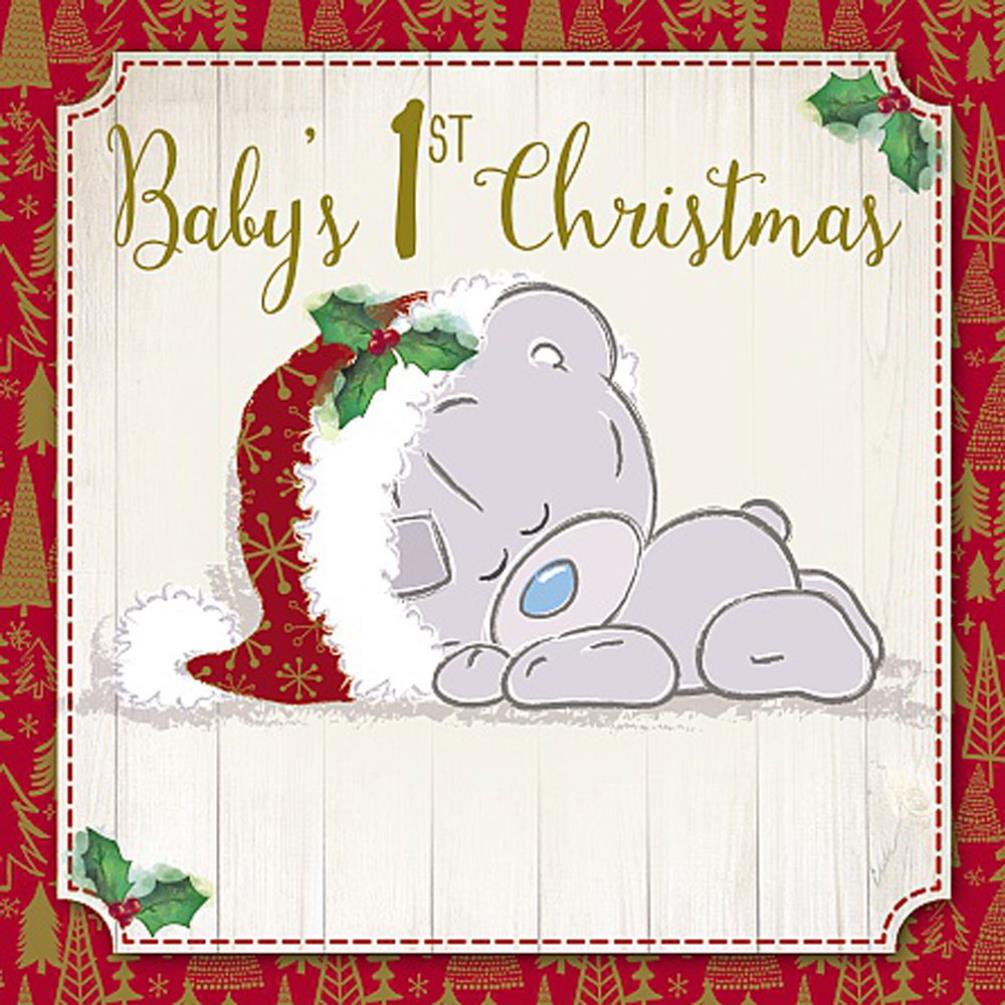 Baby's 1st Tiny Tatty Teddy Me to You Bear Christmas Card (XSV92001) : Me to You Bears Online Store.