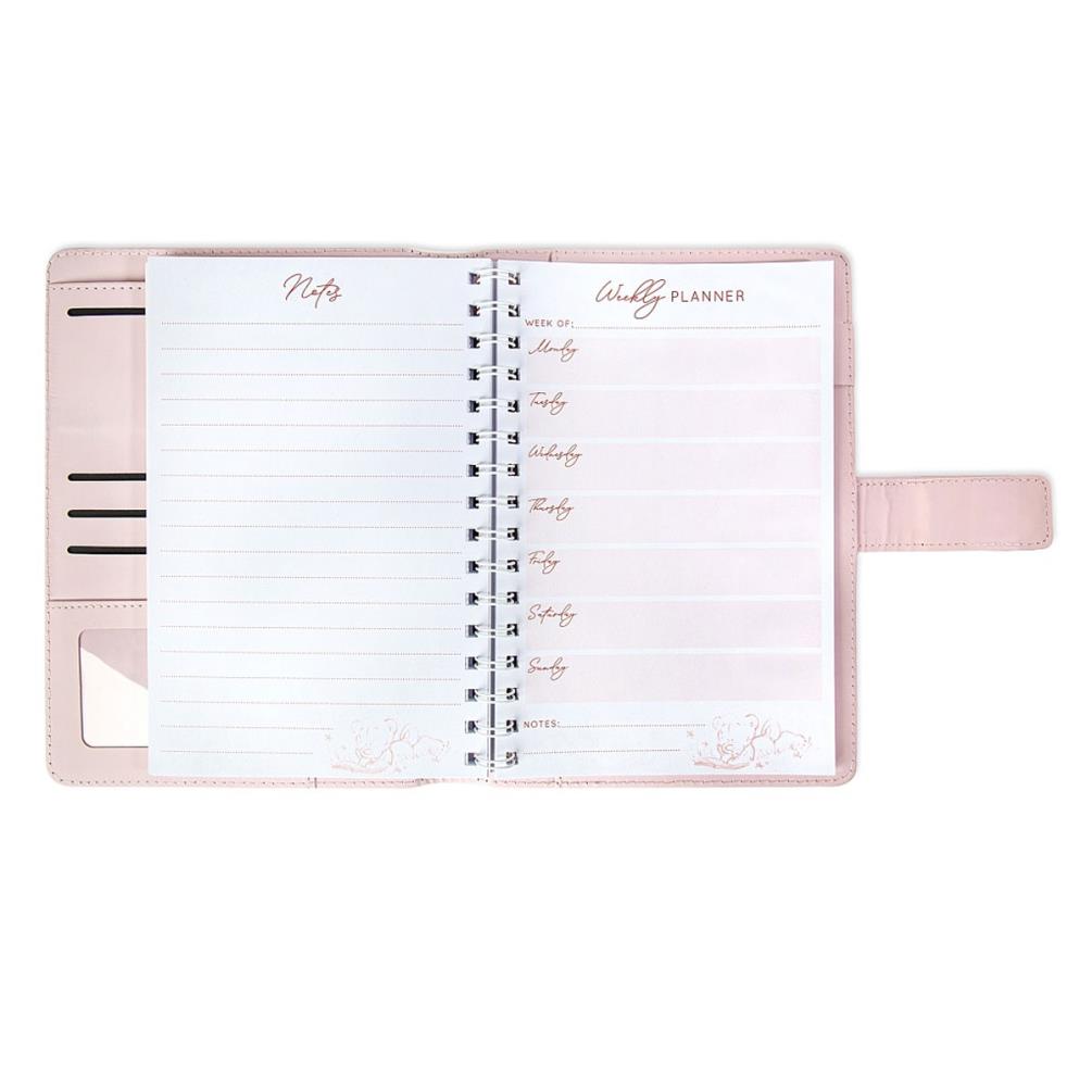 Journal Wellness Me To You Bear - Agenda Tatty Teddy - 80 Pages - Fermeture Magnétique - Gris