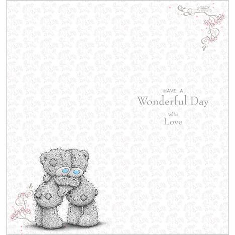 Tatty Teddy Me to You To A Wonderful Couple On Your Wedding Day Card 